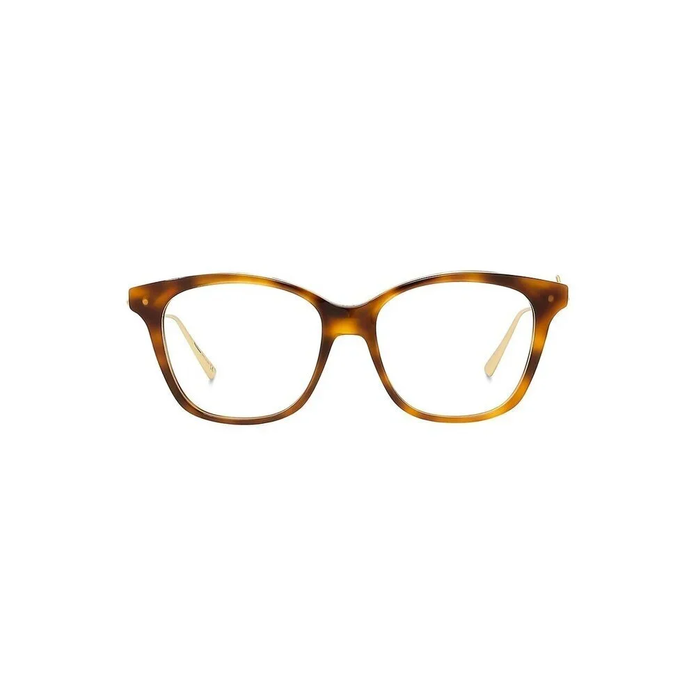 NWT Christian Dior CD50008I-053-52 Havana Gold 52mm Eyeglasses